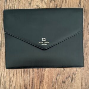 Kate Spade Classic Black Envelope clutch
